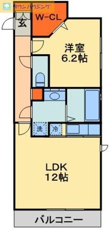 セジュール　ボウの物件間取画像